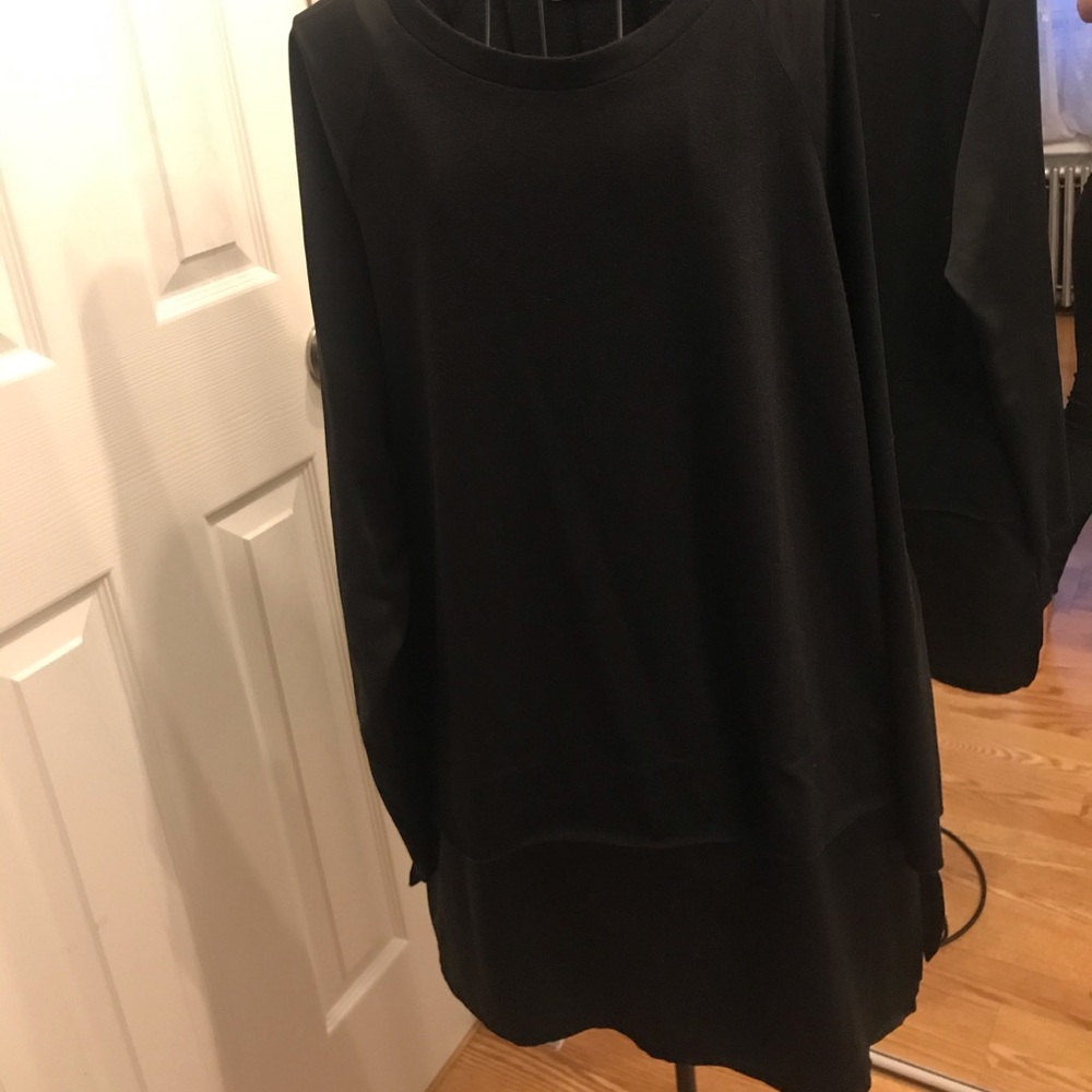 Zara black tunic/ blouse